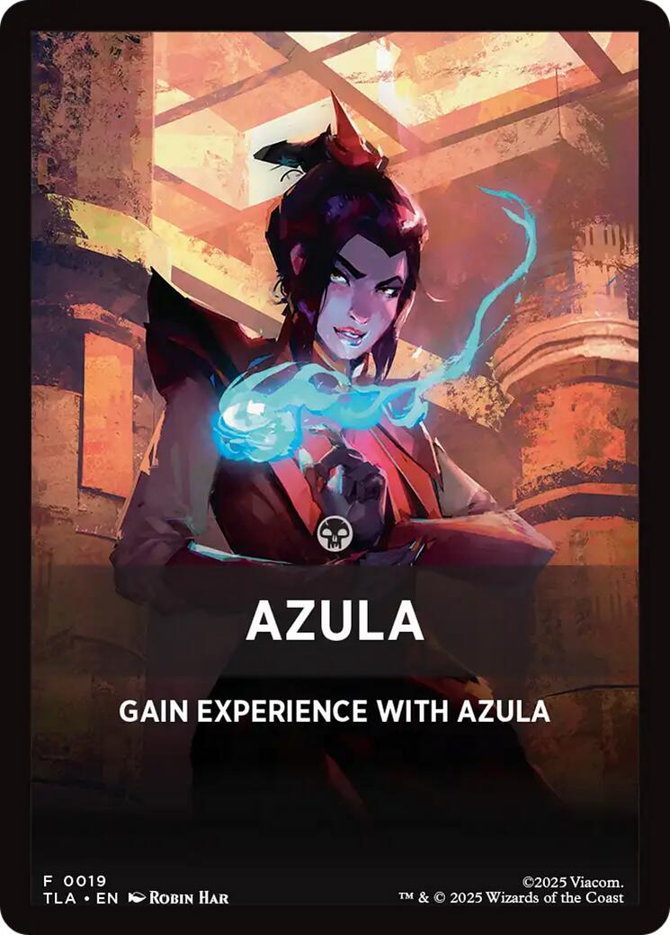 Azula Theme Card [Avatar: The Last Airbender Tokens] | Pegasus Games WI