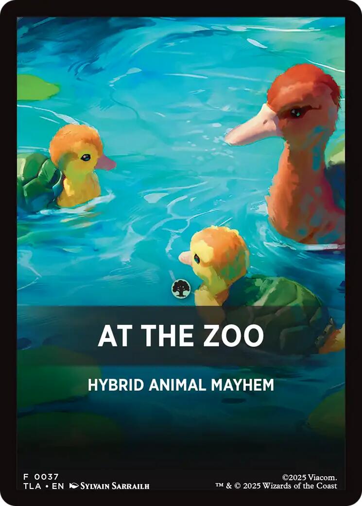 At The Zoo Theme Card [Avatar: The Last Airbender Tokens] | Pegasus Games WI