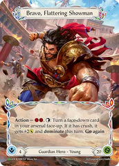 Bravo, Flattering Showman [HER154] (Promo)  Cold Foil | Pegasus Games WI