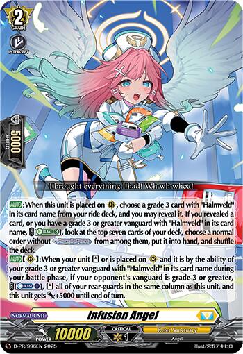 Infusion Angel (D-PR/996EN) [D Promo Cards] | Pegasus Games WI