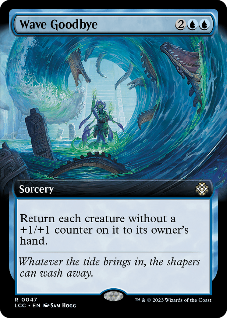 Wave Goodbye (Extended Art) [The Lost Caverns of Ixalan Commander] | Pegasus Games WI