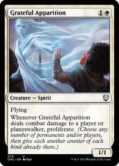 Grateful Apparition [Phyrexia: All Will Be One Commander] | Pegasus Games WI