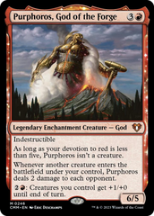 Purphoros, God of the Forge [Commander Masters] | Pegasus Games WI