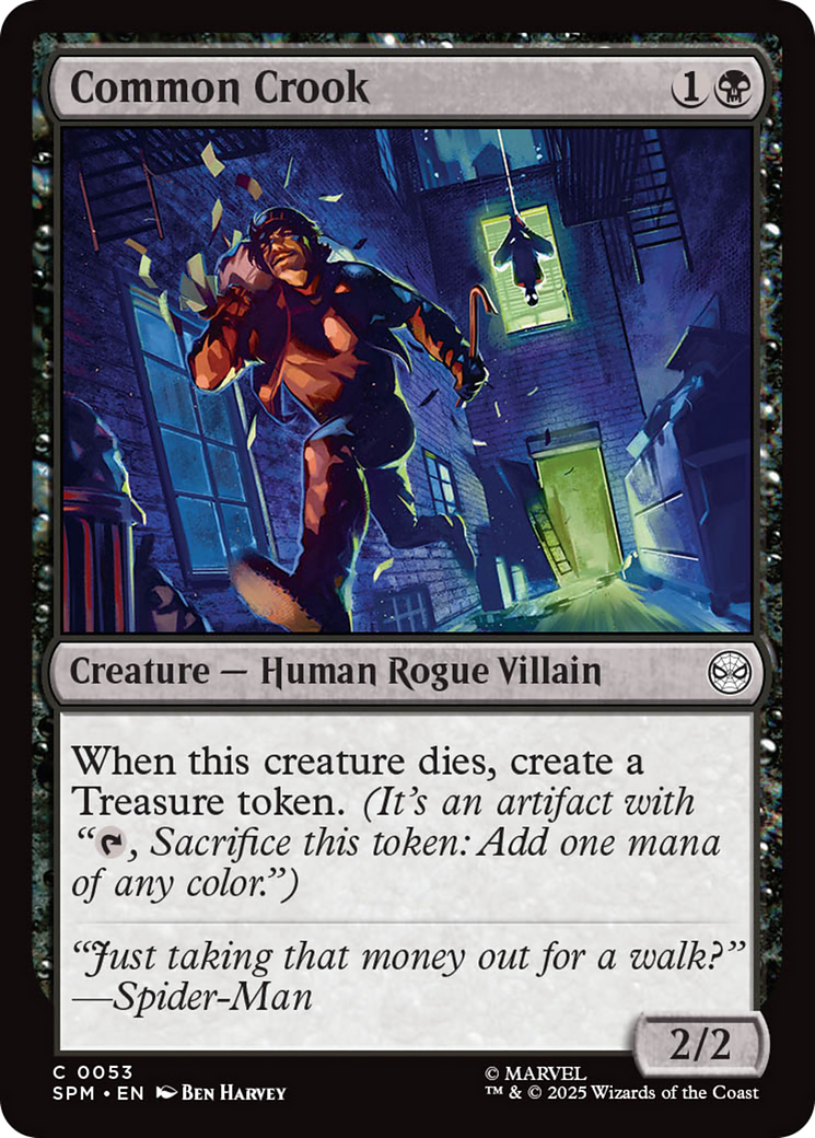 Common Crook [Marvel's Spider-Man] | Pegasus Games WI