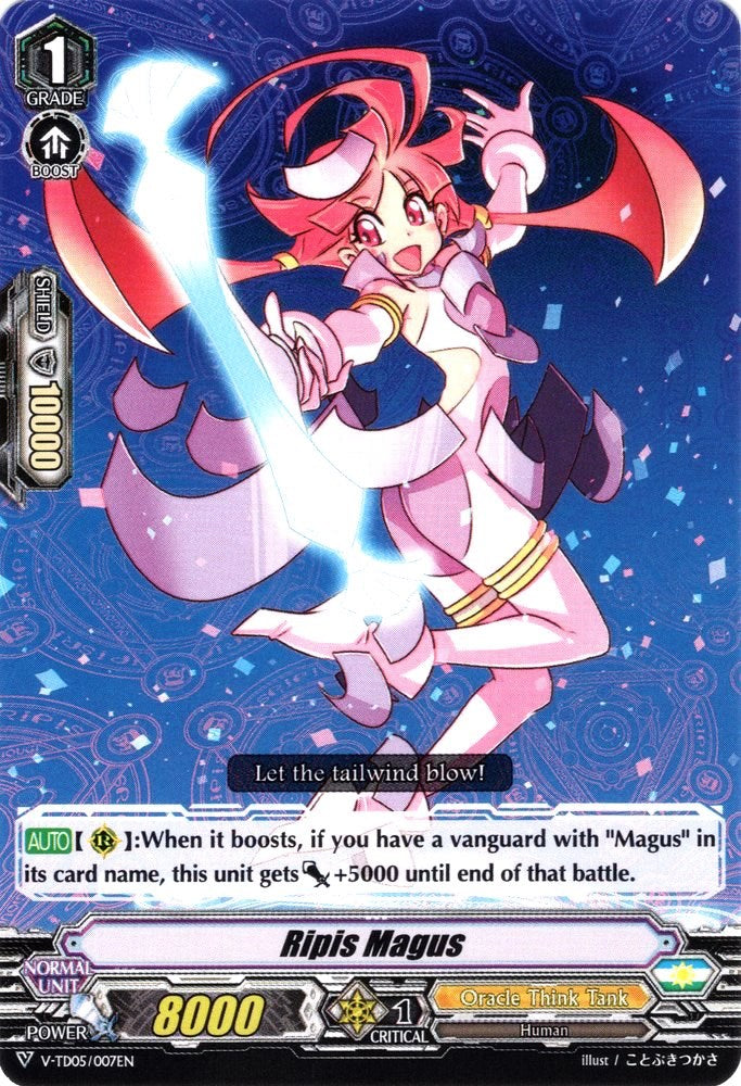 Ripis Magus (V-TD05/007EN) [Misaki Tokura] | Pegasus Games WI