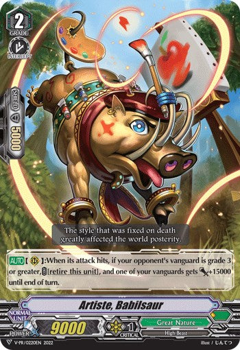 Artiste, Babilsaur (V-PR/0220EN) [V Promo Cards] | Pegasus Games WI