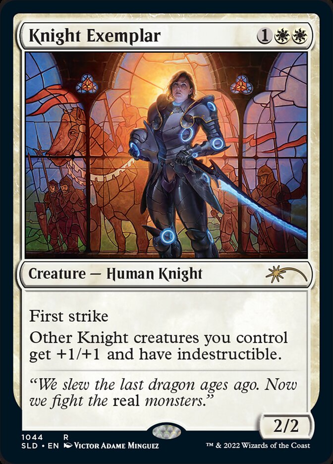 Knight Exemplar (1044) [Secret Lair Drop Series] | Pegasus Games WI