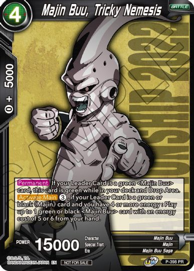 Majin Buu, Tricky Nemesis (P-398) [Promotion Cards] | Pegasus Games WI