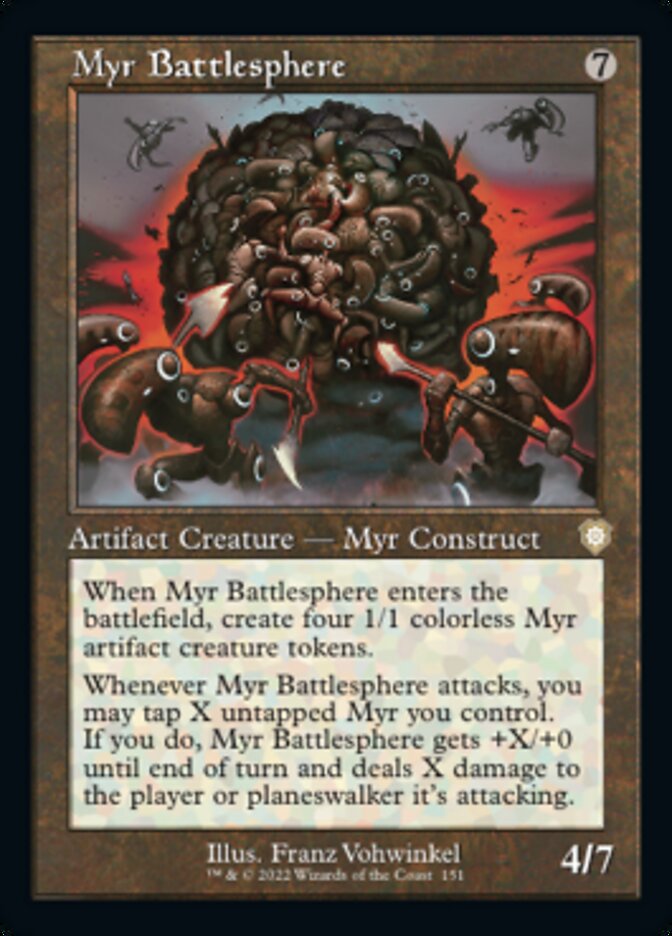 Myr Battlesphere (Retro) [The Brothers' War Commander] | Pegasus Games WI