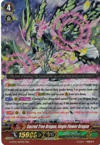 Sacred Tree Dragon, Jingle Flower Dragon (G-BT02/009EN) [Soaring Ascent of Gale & Blossom] | Pegasus Games WI