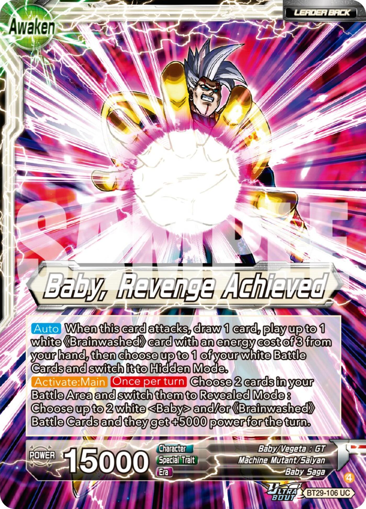 Baby // Baby, Revenge Achieved (BT29-106) [Fearsome Rivals] | Pegasus Games WI