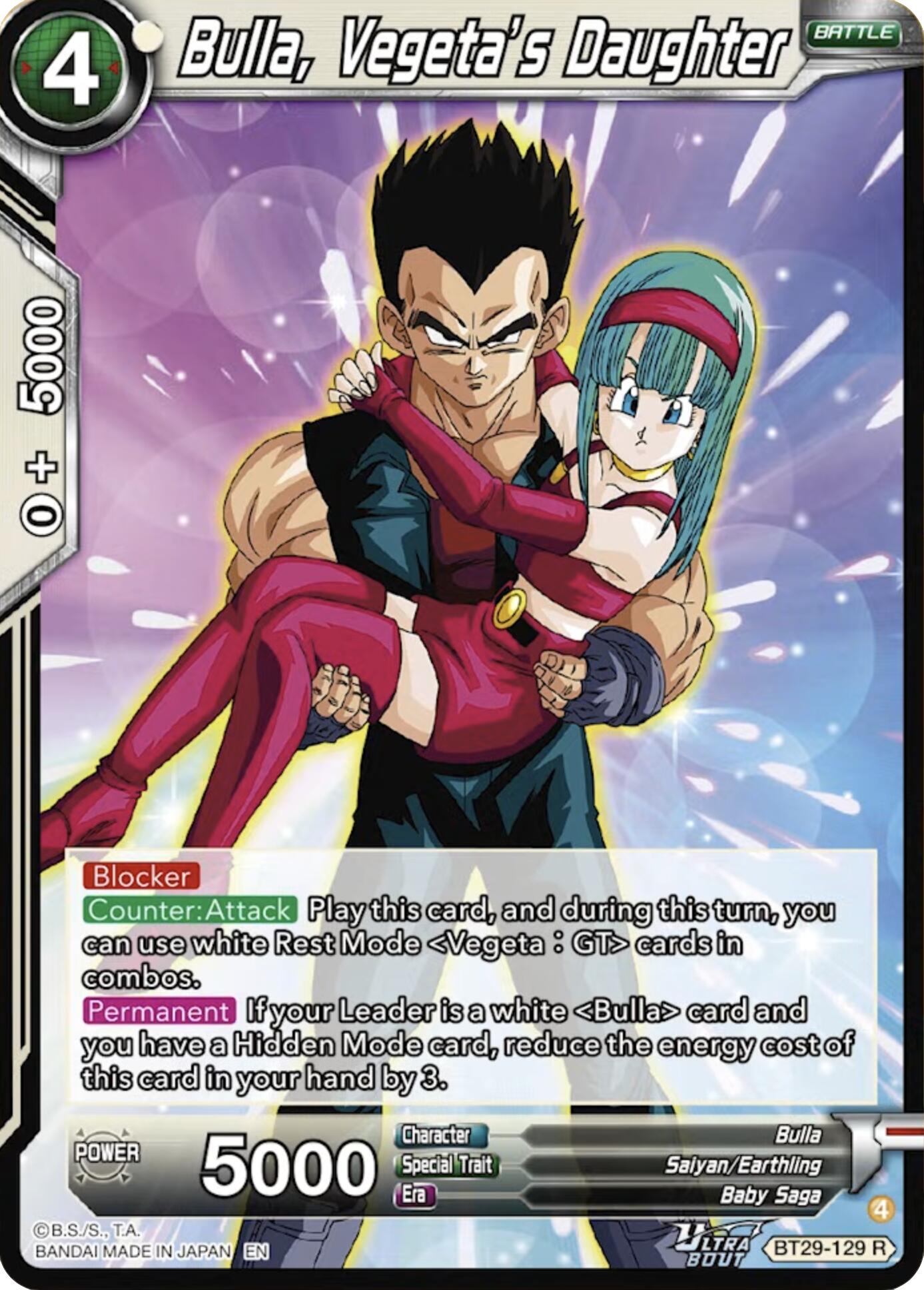 Bulla, Vegeta's Daughter (BT29-129) [Fearsome Rivals] | Pegasus Games WI