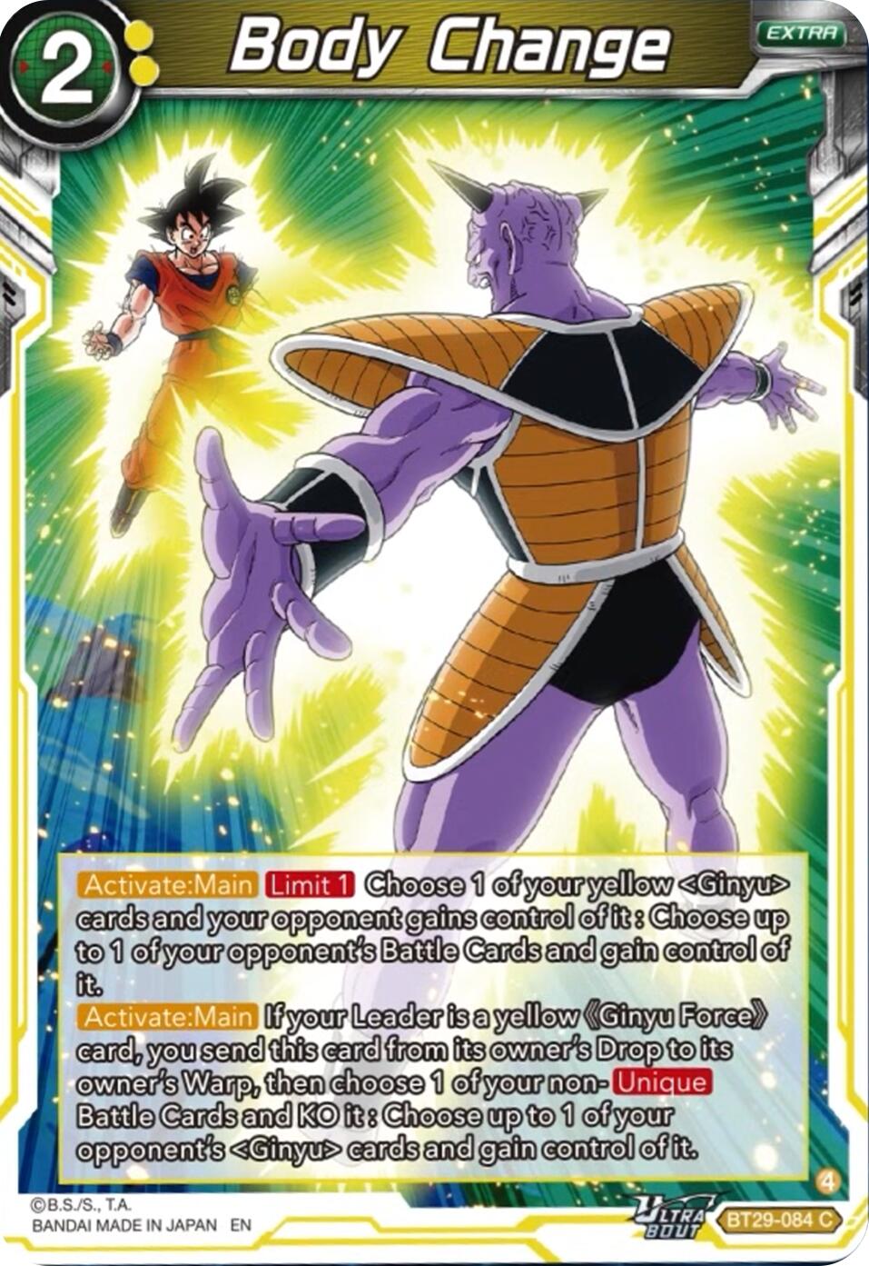 Body Change (BT29-084) [Fearsome Rivals] | Pegasus Games WI