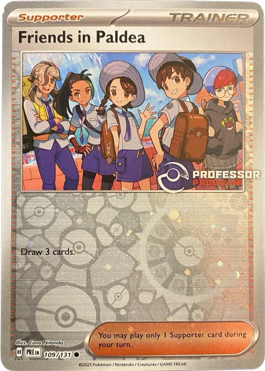 Friends in Paldea (109/131) [Professor Program Promos] | Pegasus Games WI