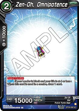 Zen-Oh, Omnipotence (BT29-099) [Fearsome Rivals] | Pegasus Games WI