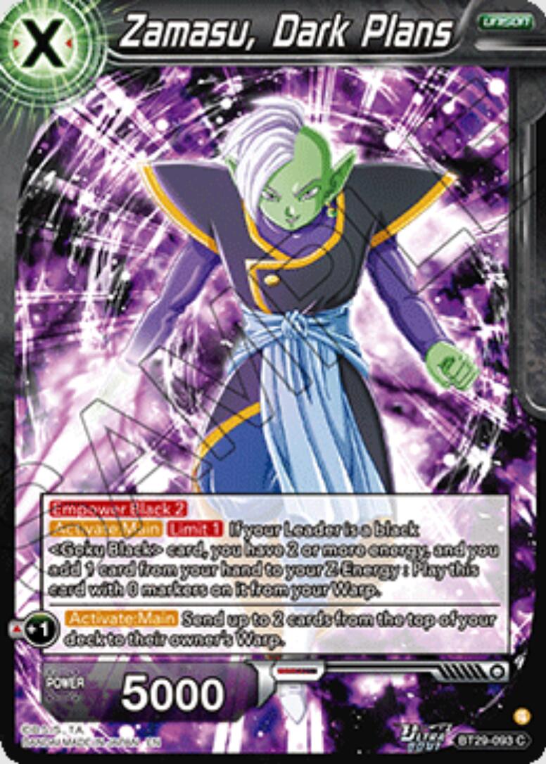Zamasu, Dark Plans (BT29-093) [Fearsome Rivals] | Pegasus Games WI