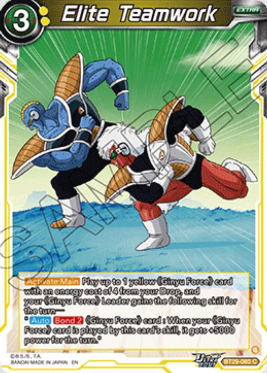 Elite Teamwork (BT29-083) [Fearsome Rivals] | Pegasus Games WI