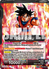 Son Goku // SSB Kaio-Ken Son Goku, Striking a God (SLR) (BT29-085) [Fearsome Rivals] | Pegasus Games WI