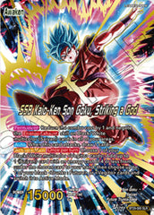 Son Goku // SSB Kaio-Ken Son Goku, Striking a God (SLR) (BT29-085) [Fearsome Rivals] | Pegasus Games WI