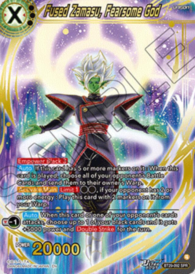 Fused Zamasu, Fearsome God (SPR) (BT29-092) [Fearsome Rivals] | Pegasus Games WI
