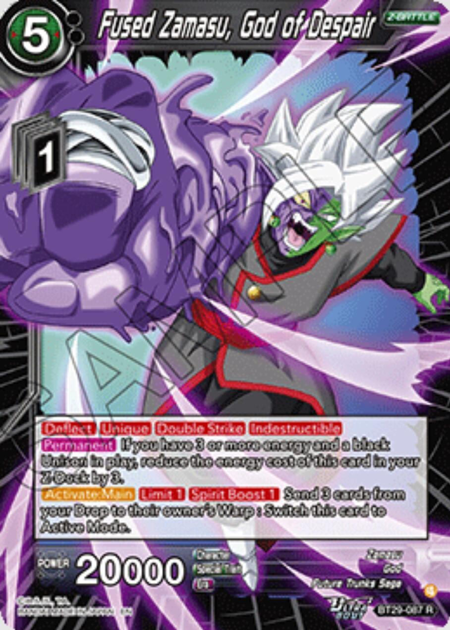 Fused Zamasu, God of Despair (BT29-087) [Fearsome Rivals] | Pegasus Games WI