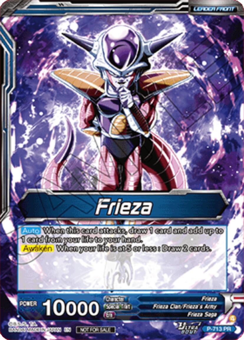 Frieza // Frieza, Unwavering Pride (P-713) [Promotion Cards] | Pegasus Games WI