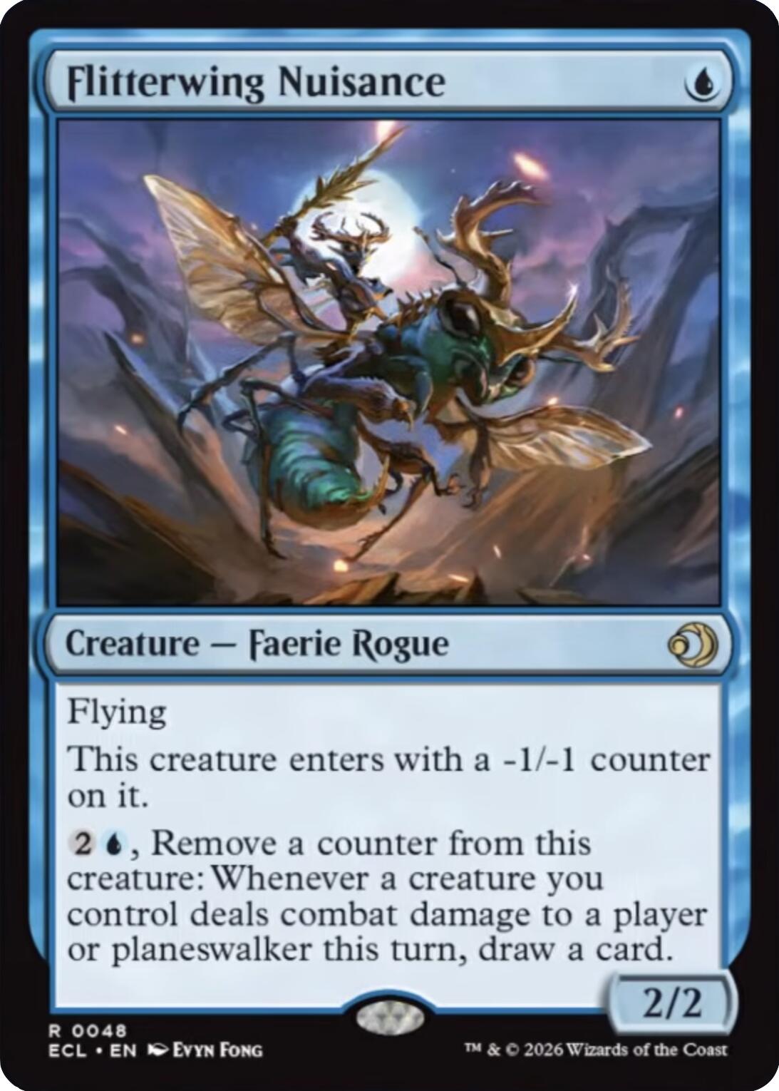Flitterwing Nuisance [Lorwyn Eclipsed] | Pegasus Games WI