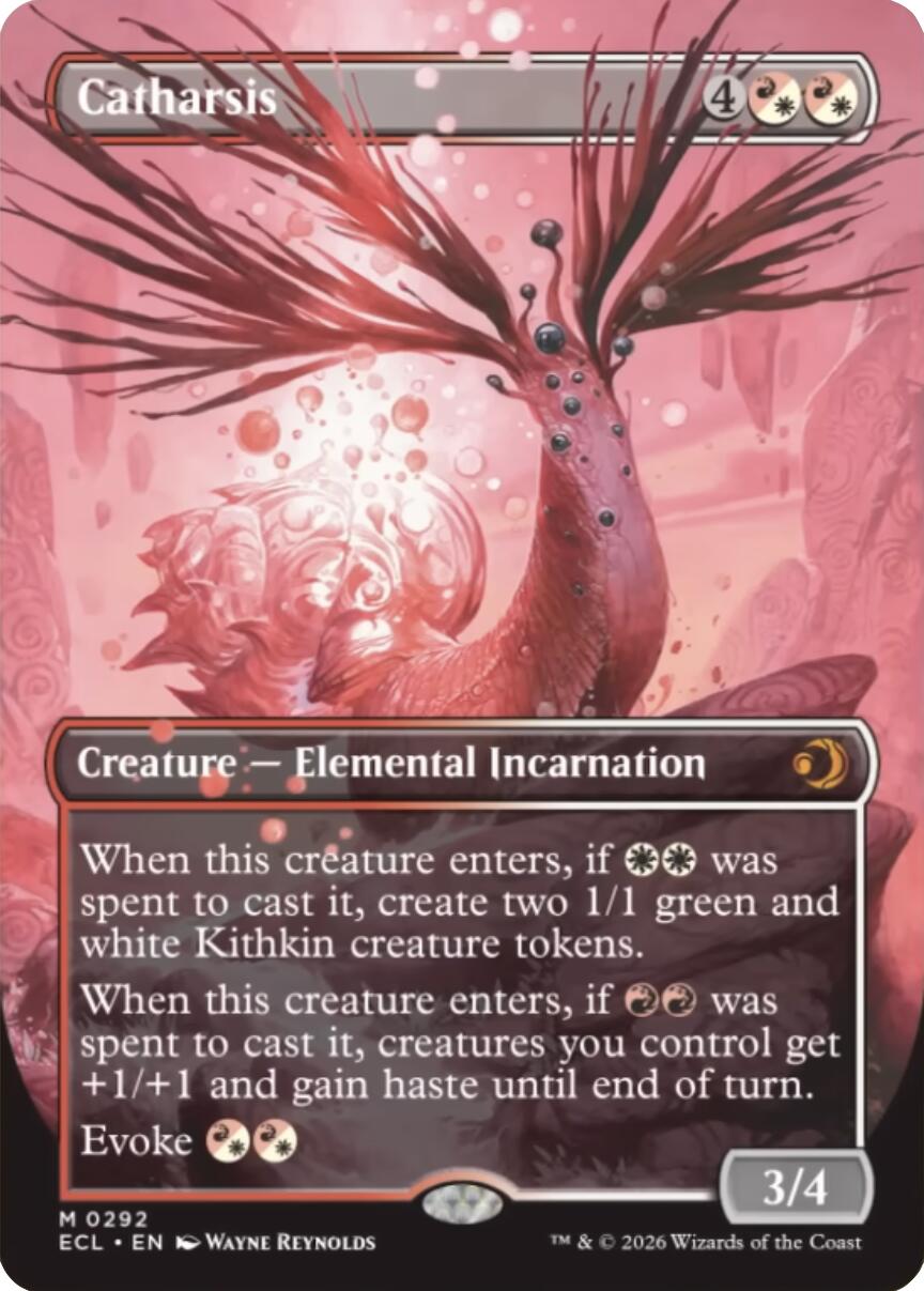 Catharsis (Borderless) [Lorwyn Eclipsed] | Pegasus Games WI