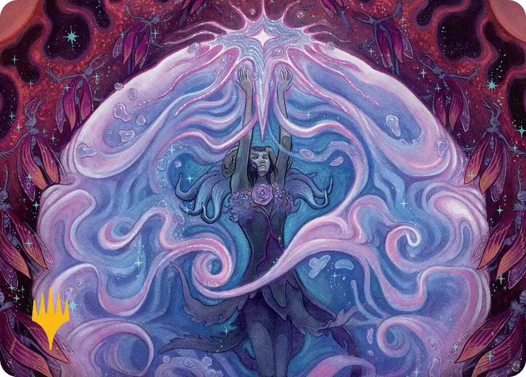 Glen Elendra's Answer Art Card (Gold-Stamped Planeswalker Symbol) [Lorwyn Eclipsed Art Series] | Pegasus Games WI