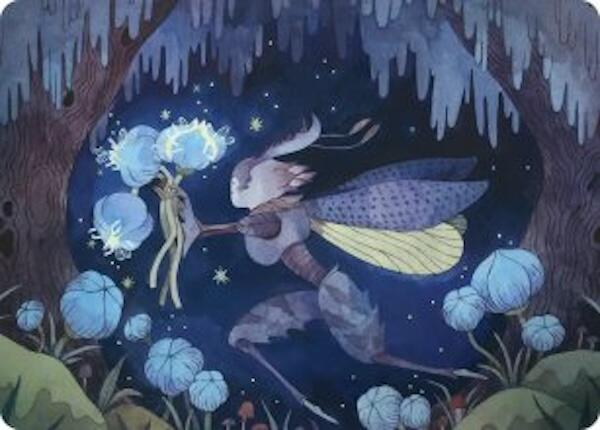 Bitterbloom Bearer Art Card [Lorwyn Eclipsed Art Series] | Pegasus Games WI