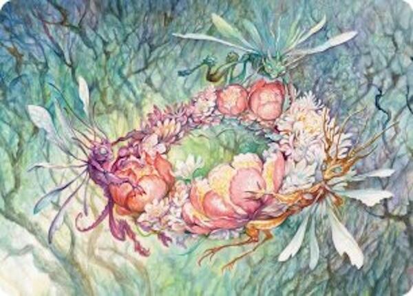 Grave Venerations Art Card [Lorwyn Eclipsed Art Series] | Pegasus Games WI