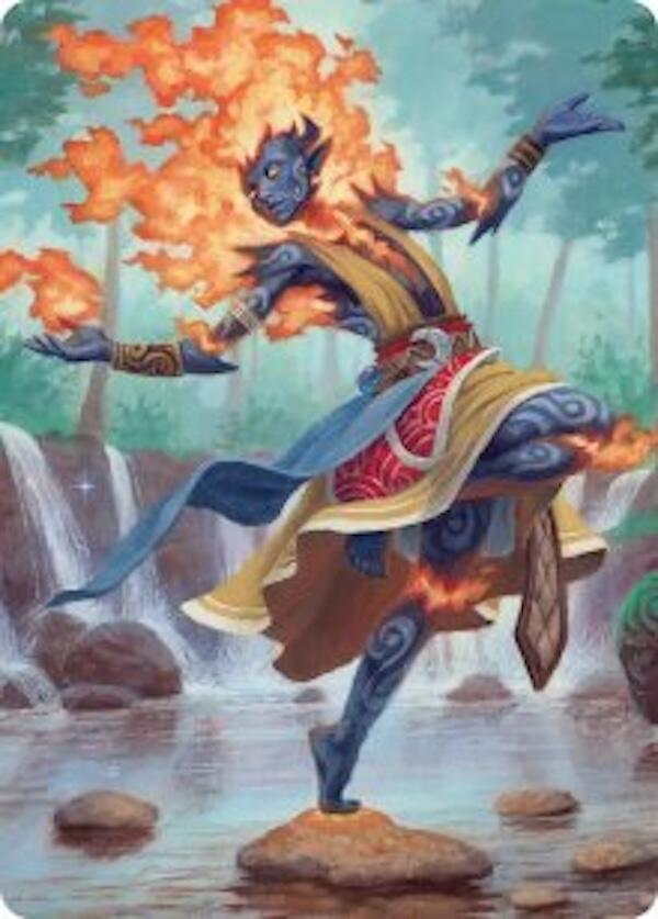 Ashling, Rekindled Art Card (16/54) [Lorwyn Eclipsed Art Series] | Pegasus Games WI