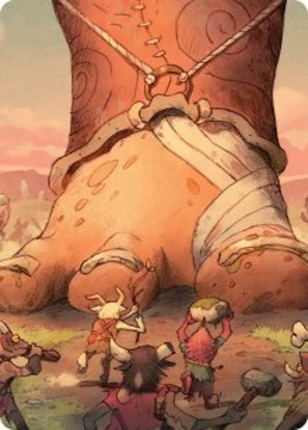 Meek Attack Art Card [Lorwyn Eclipsed Art Series] | Pegasus Games WI