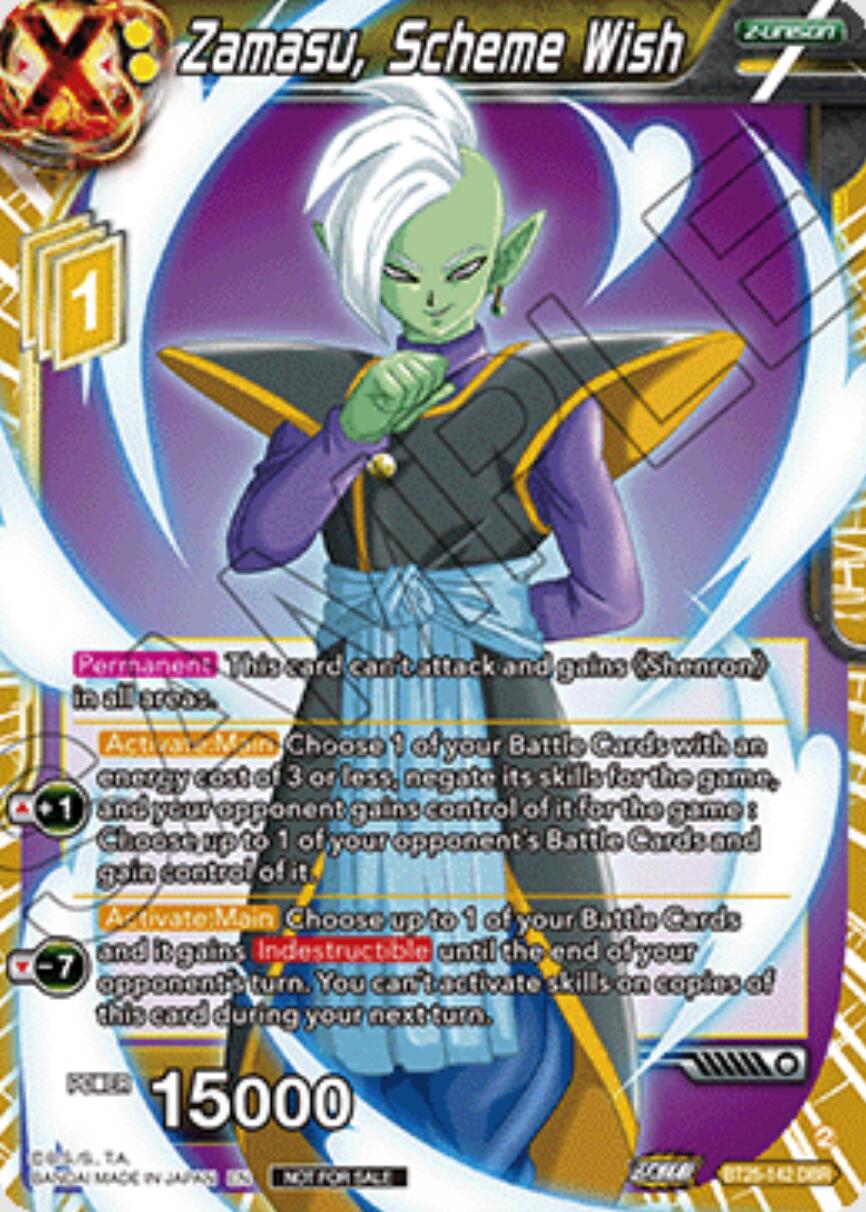 Zamasu, Scheme Wish (Ultra-Bout Series Tournament Pack Vol.1) (BT25-142) [Tournament Promotion Cards] | Pegasus Games WI