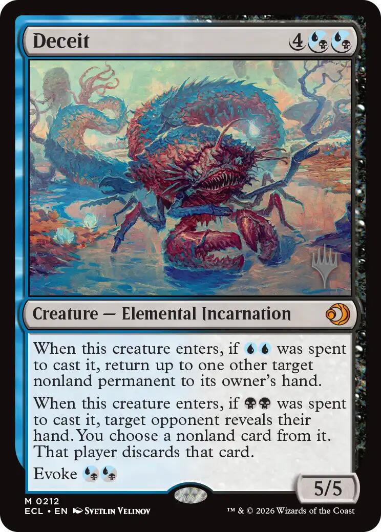 Deceit [Lorwyn Eclipsed Promos] | Pegasus Games WI