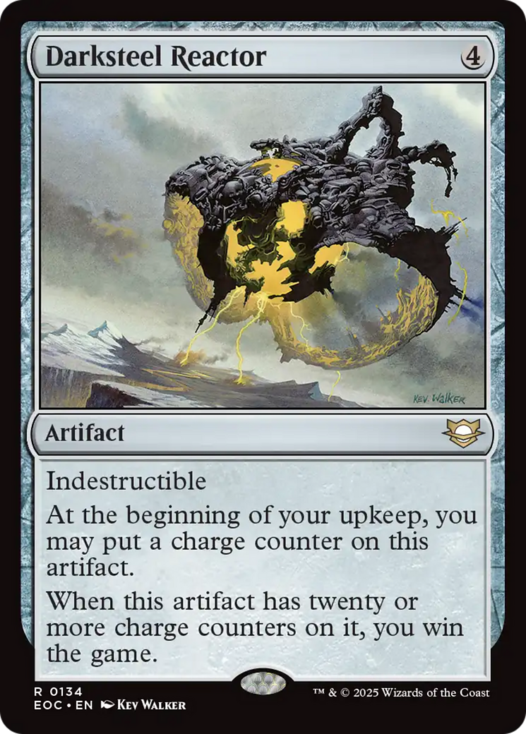 Darksteel Reactor [Edge of Eternities Commander] | Pegasus Games WI
