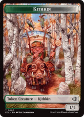 Kithkin // Treasure Double-Sided Token [Lorwyn Eclipsed Tokens] | Pegasus Games WI