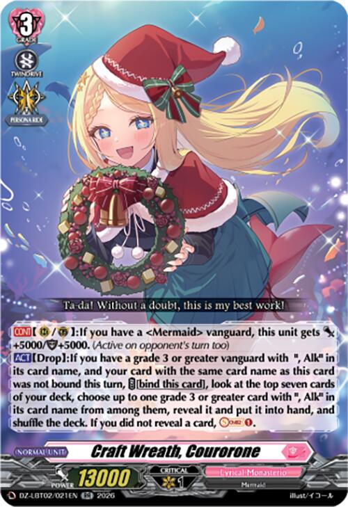 Craft Wreath, Courorone (DZ-LBT02/021EN) [Lyrical Monasterio Season of Wonders] | Pegasus Games WI