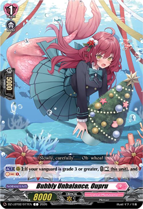 Bubbly Imbalance, Oupru (DZ-LBT02/077EN) [Lyrical Monasterio Season of Wonders] | Pegasus Games WI