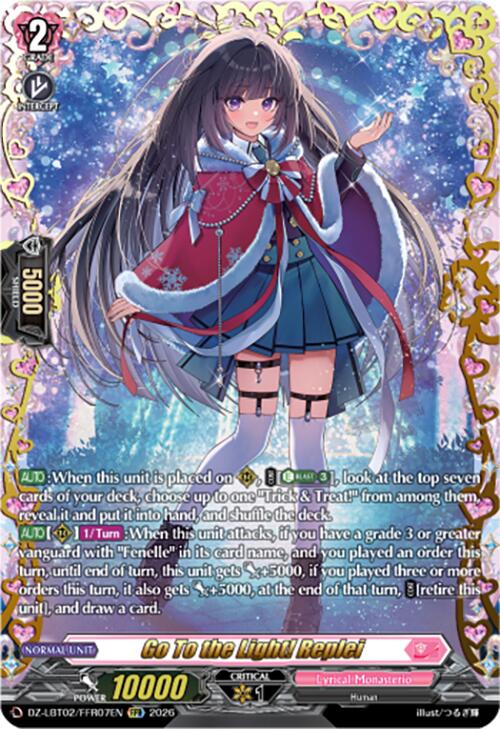 Go To the Light! Replei (DZ-LBT02/FFR07EN) [Lyrical Monasterio Season of Wonders] | Pegasus Games WI