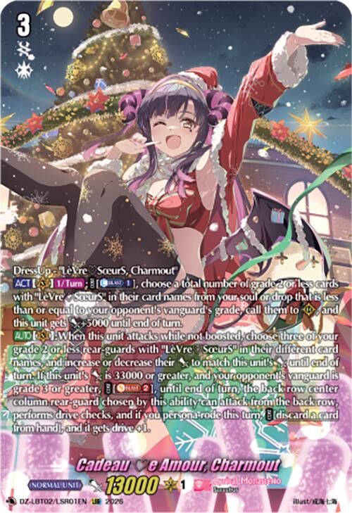 Cadeau e Amour, Charmout (DZ-LBT02/LSR01EN) [Lyrical Monasterio Season of Wonders] | Pegasus Games WI