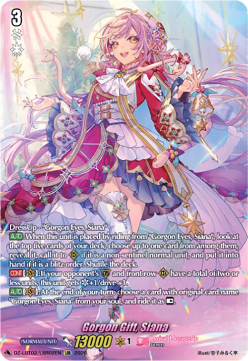 Gorgon Gift, Siana (DZ-LBT02/LSR02EN) [Lyrical Monasterio Season of Wonders] | Pegasus Games WI