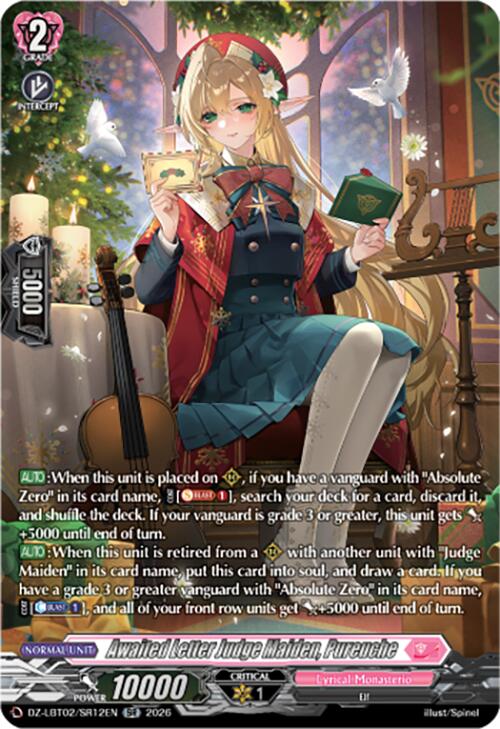 Awaited Letter Judge Maiden, Pureuche (DZ-LBT02/SR12EN) [Lyrical Monasterio Season of Wonders] | Pegasus Games WI