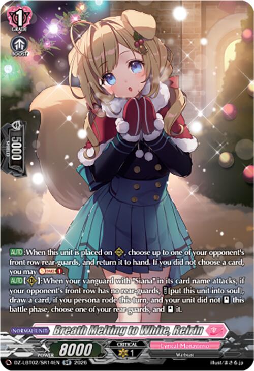 Breath Melting to White, Reirin (DZ-LBT02/SR14EN) [Lyrical Monasterio Season of Wonders] | Pegasus Games WI
