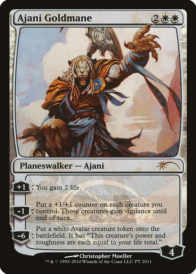 Ajani Goldmane (Pro Tour) [Pro Tour Promos] | Pegasus Games WI