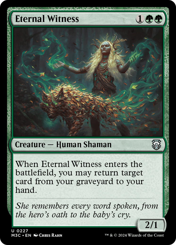 Eternal Witness [Modern Horizons 3 Commander] | Pegasus Games WI