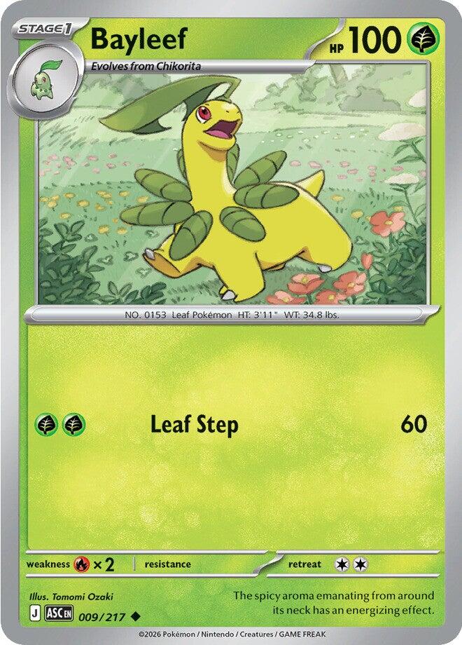 Bayleef (009/217) [Mega Evolution: Ascended Heroes] | Pegasus Games WI