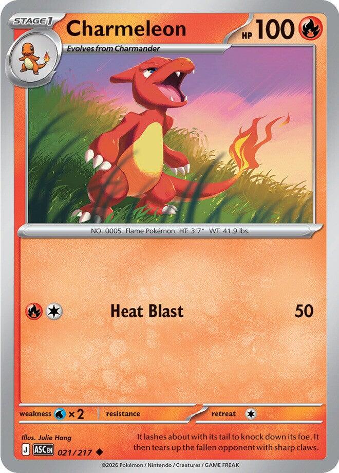 Charmeleon (021/217) [Mega Evolution: Ascended Heroes] | Pegasus Games WI
