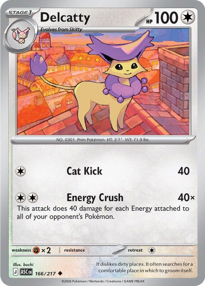 Delcatty (166/217) [Mega Evolution: Ascended Heroes] | Pegasus Games WI