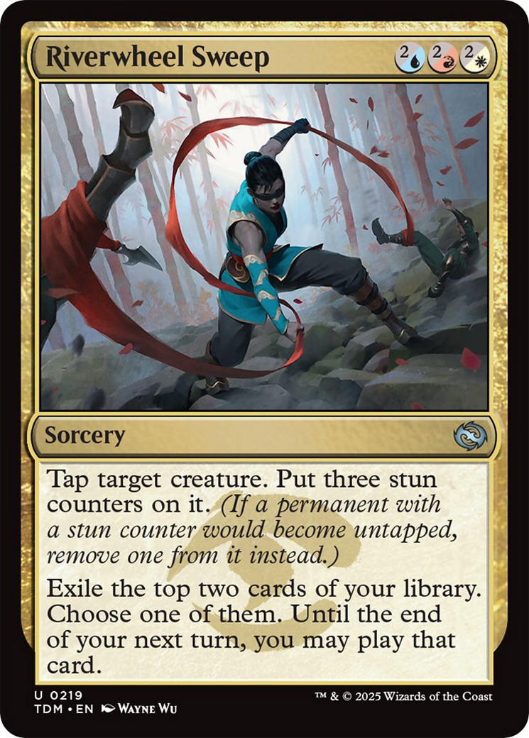 Riverwheel Sweep [Tarkir: Dragonstorm] | Pegasus Games WI